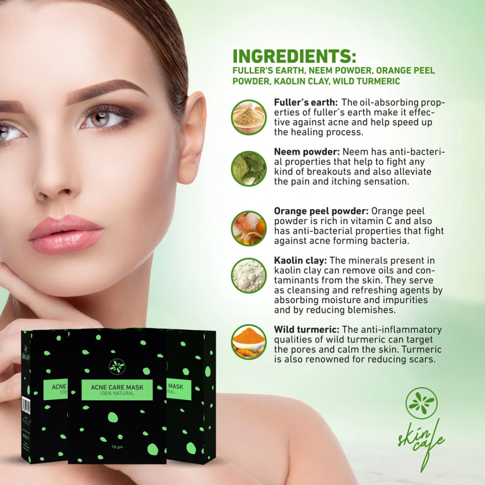 Skin Café Acne Care Mask 70gm