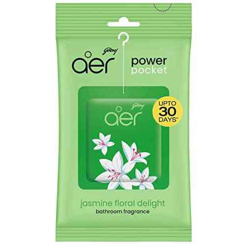 Aer Power Pocket Bathroom Freshener Jasmine 10g