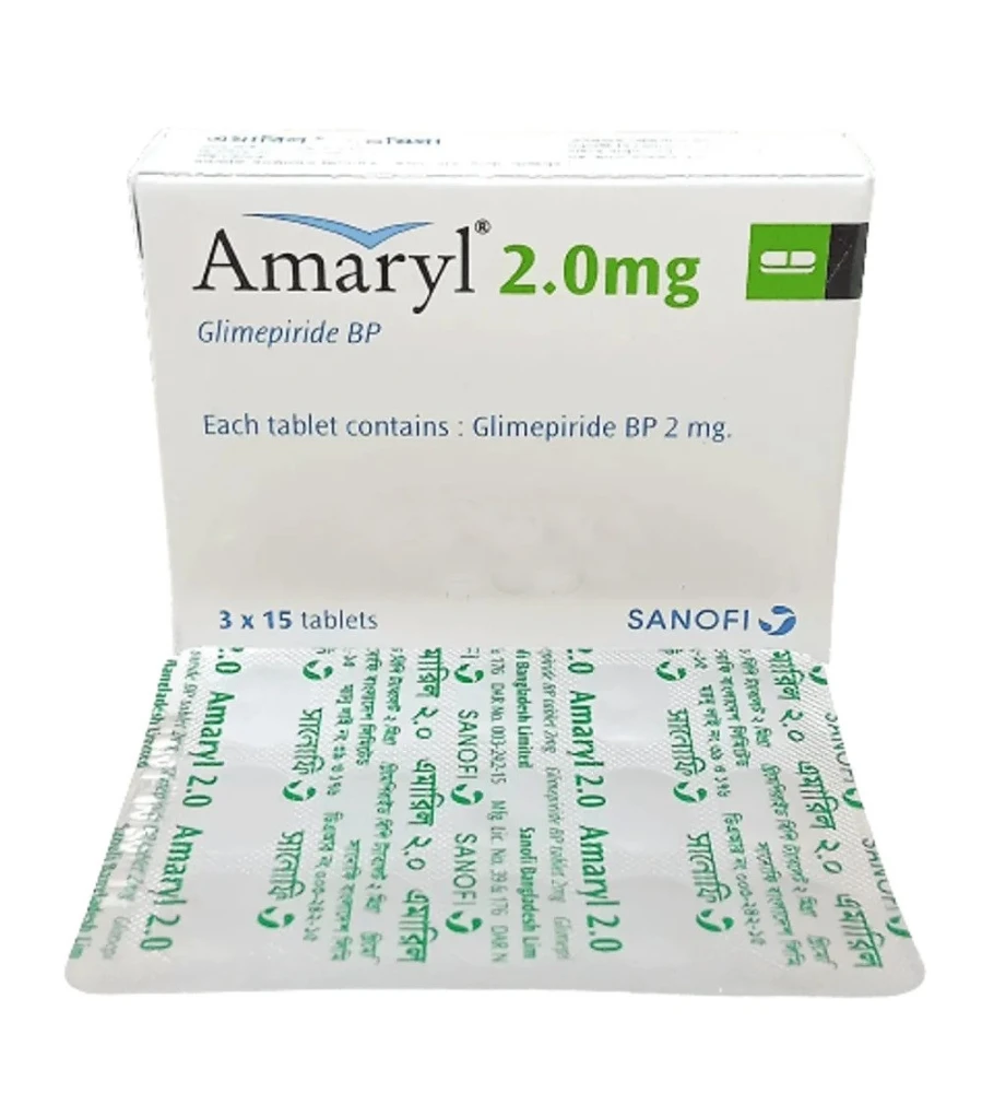 Amaryl 2mg Tablet