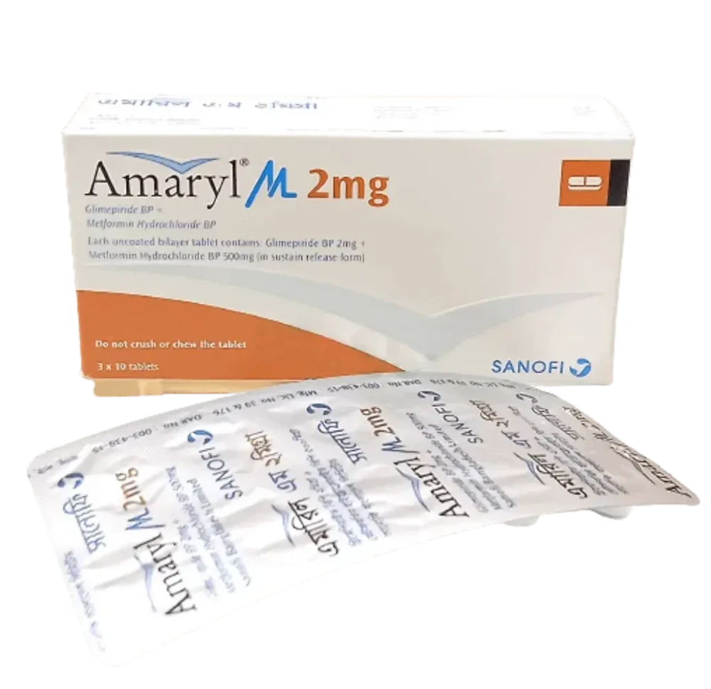 Amaryl-M 2mg Tablet