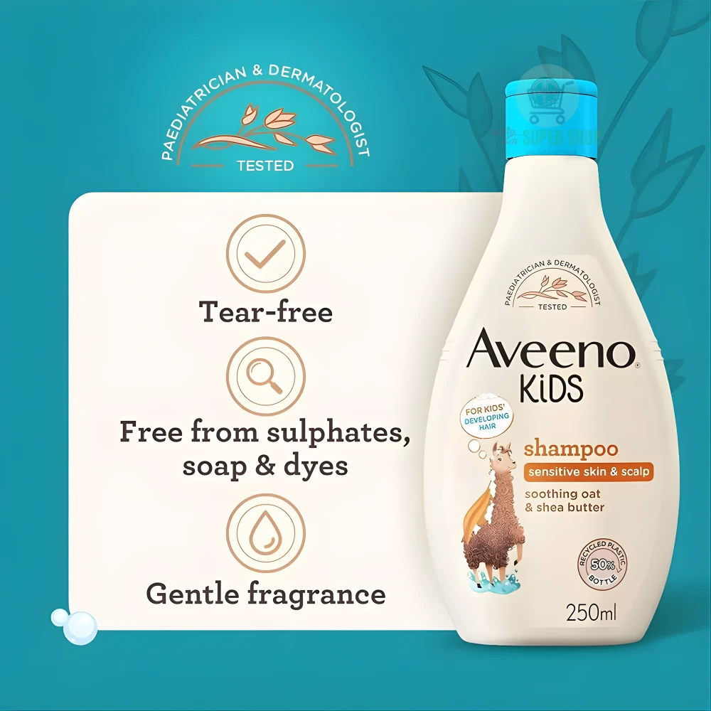 Aveeno Kids Shampoo for Sensitive skin & scalp 250ml