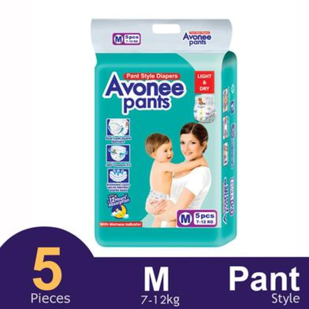 Avonee Baby Diapants M (7-12kg) 5pcs