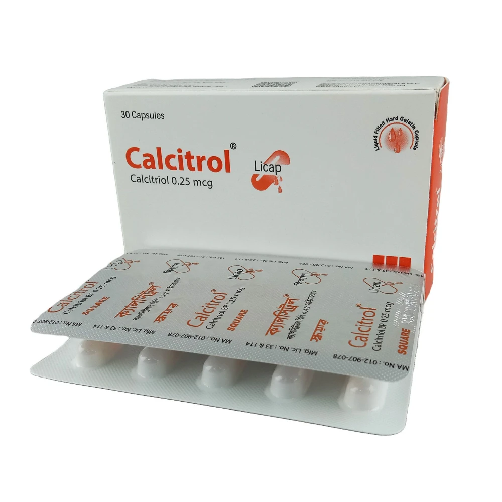 Calcitrol 0.25 mcg Capsule