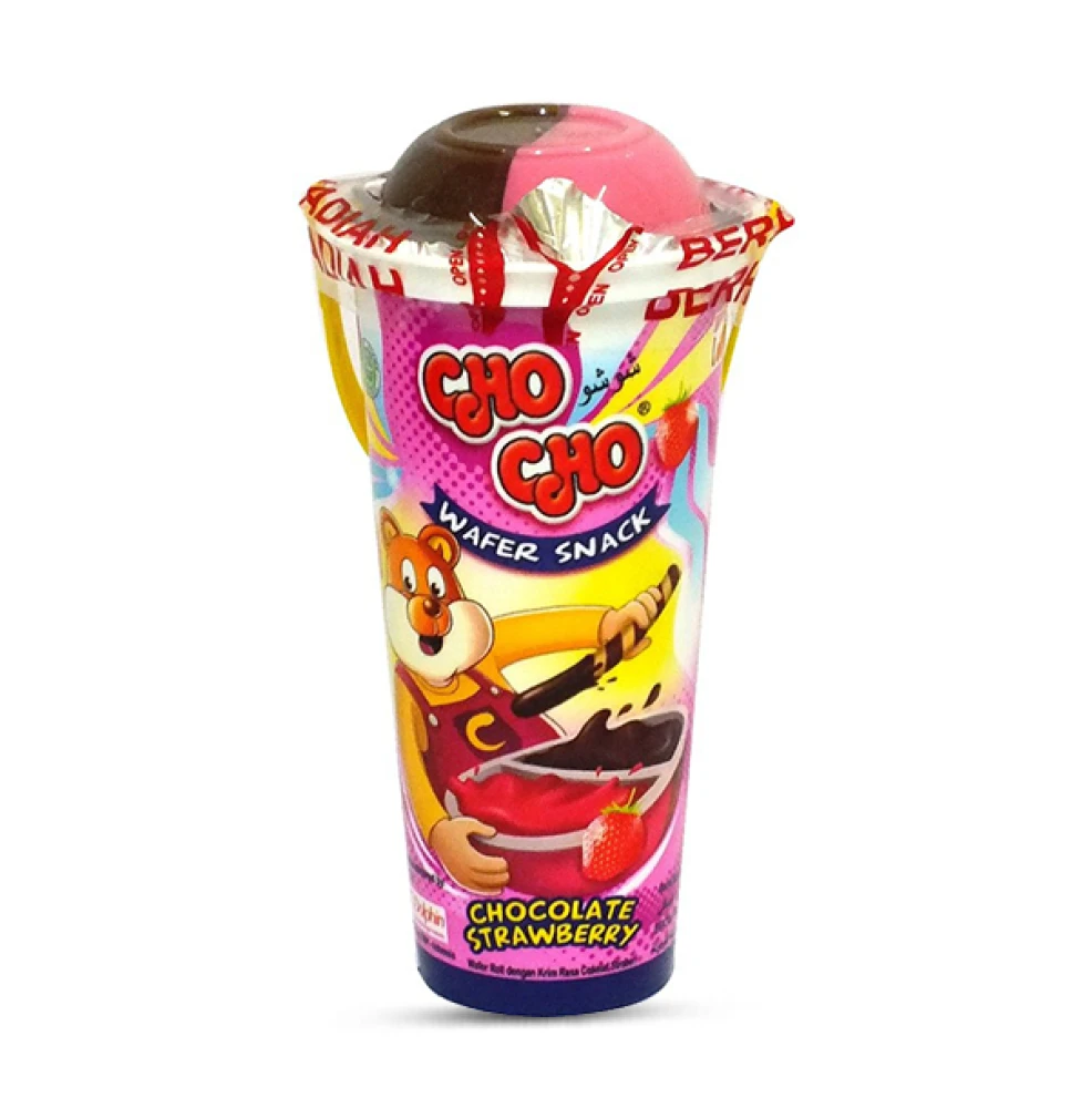 Cho Cho Chocolate Strawberry Cup 35g