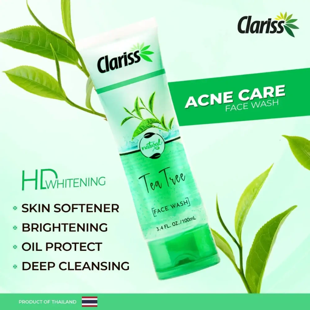 Clariss Face Wash Tea Tree 100ml