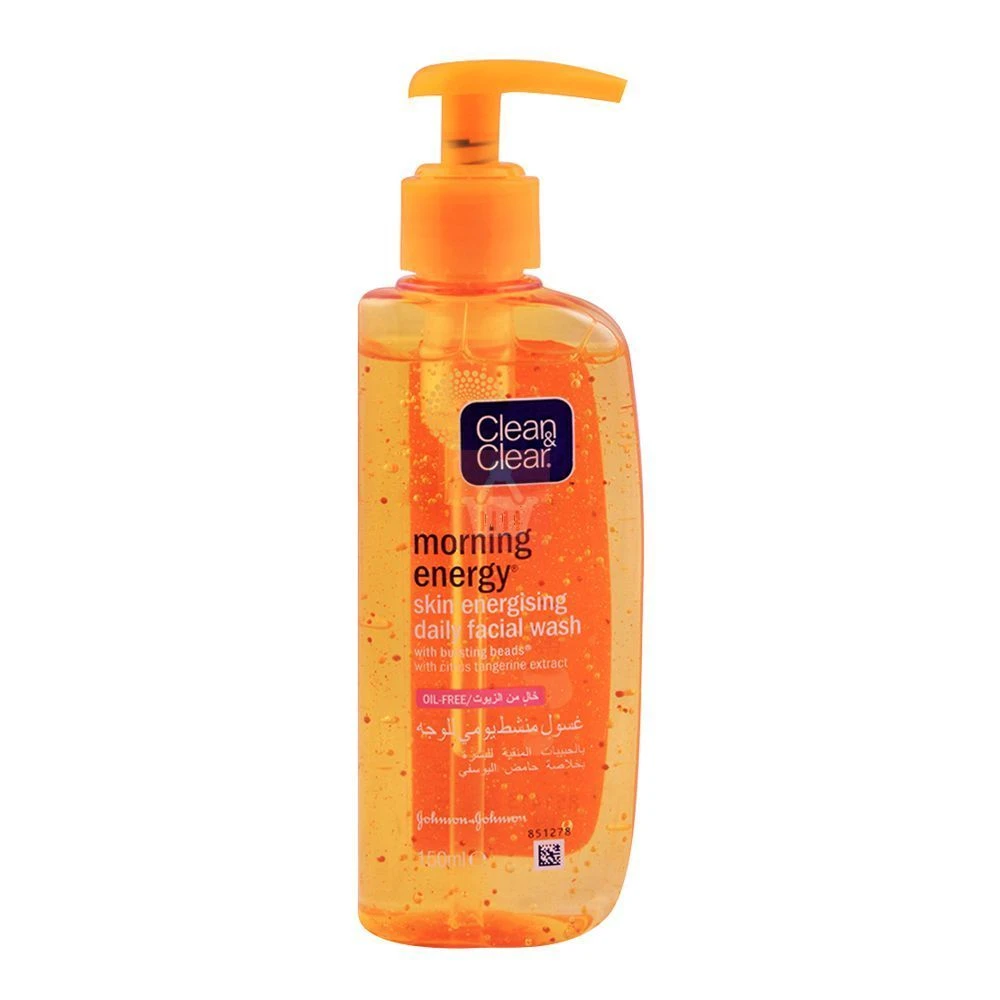 Clean & Clear Morning Energy Skin Energising Daily Facial Wash 150ml