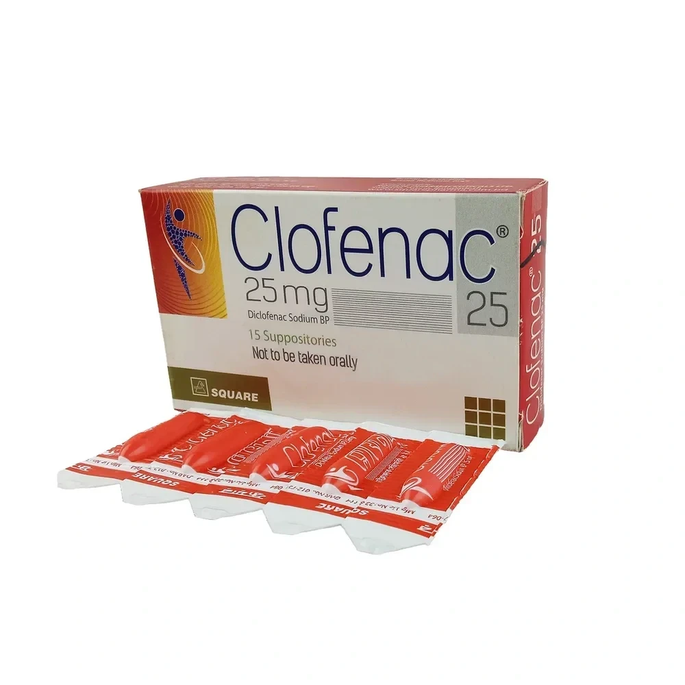 Clofenac 25 mg Suppository