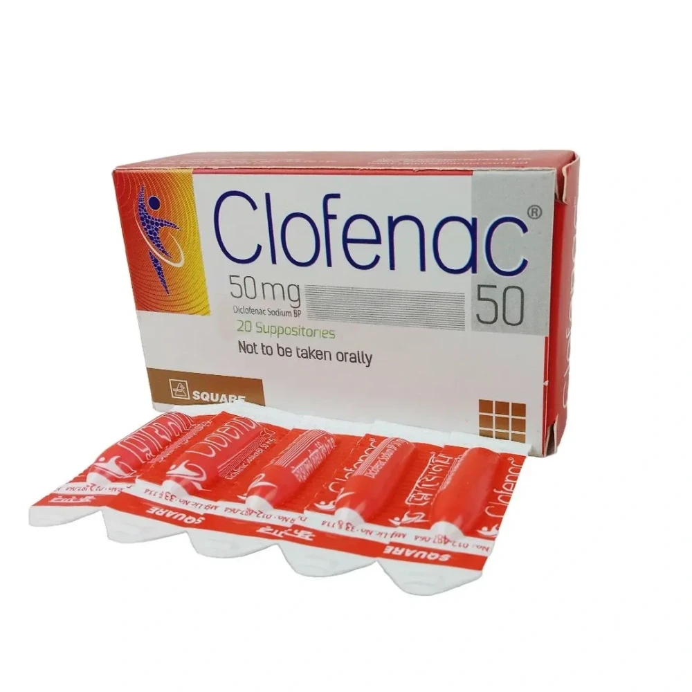 Clofenac 50 mg suppository