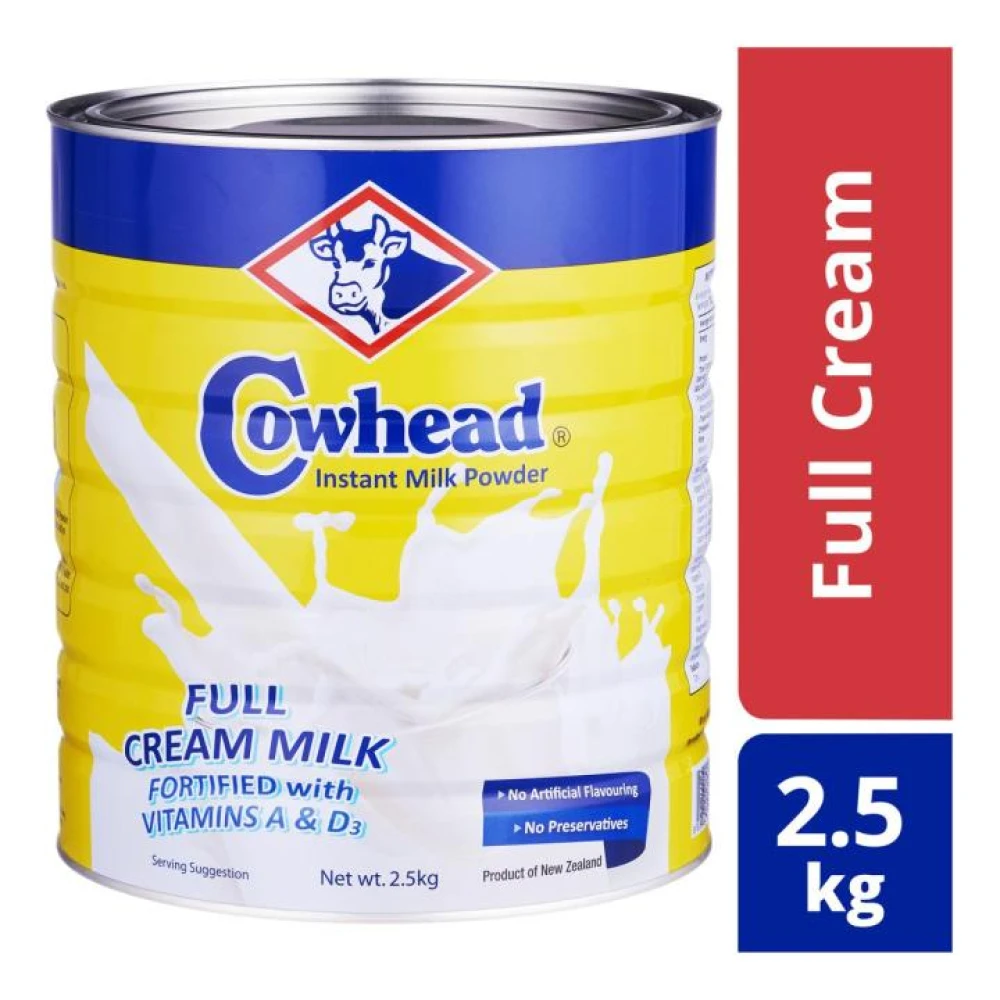 cowhead instant milk powder 2.5kg