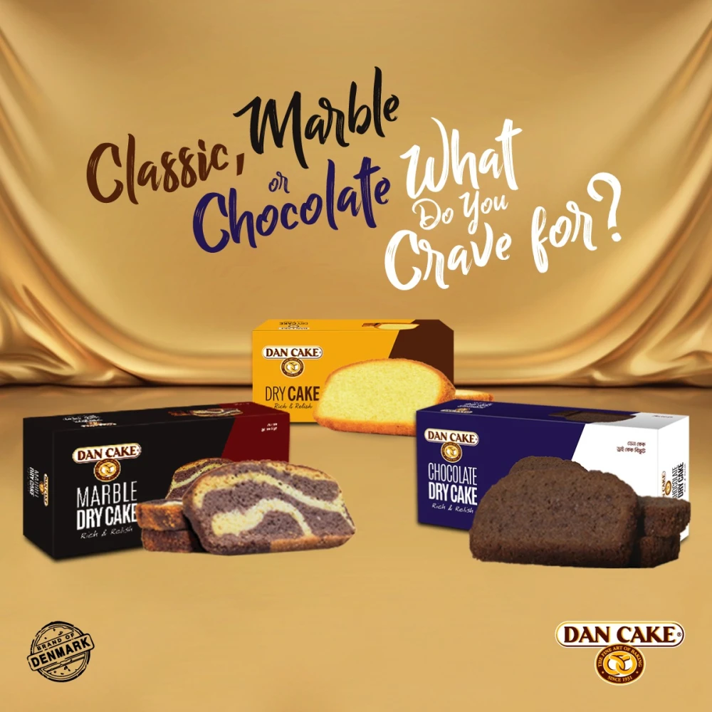 Dan Cake Marble Dry Cake 300gm