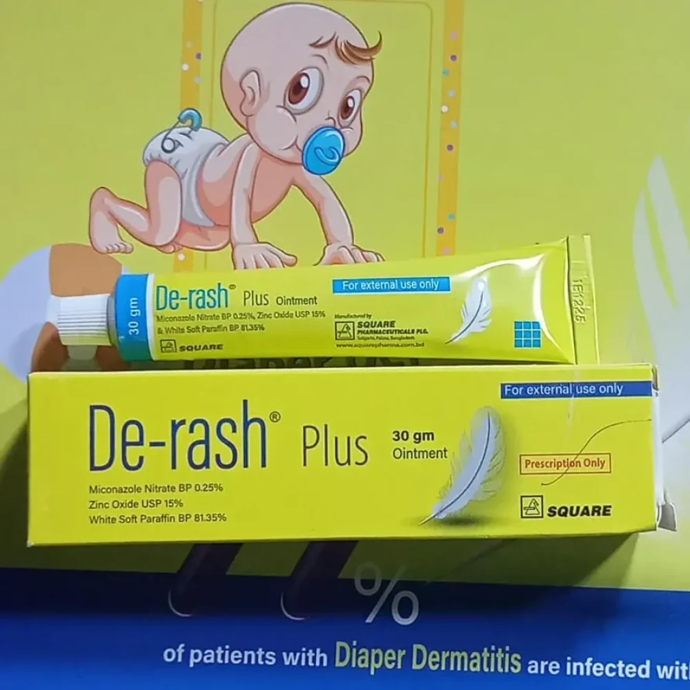 De-Rash Plus Ointment 30gm