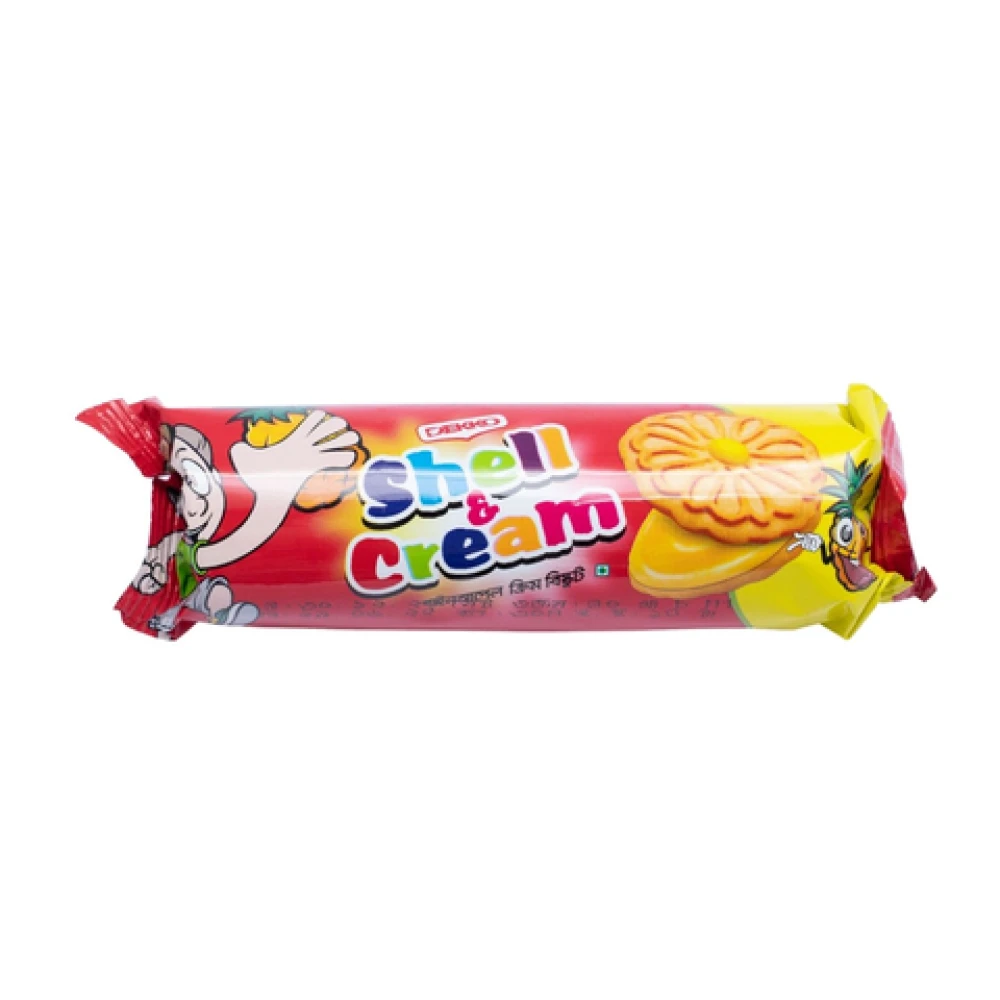 Dekko Shell & Cream Biscuit 40g