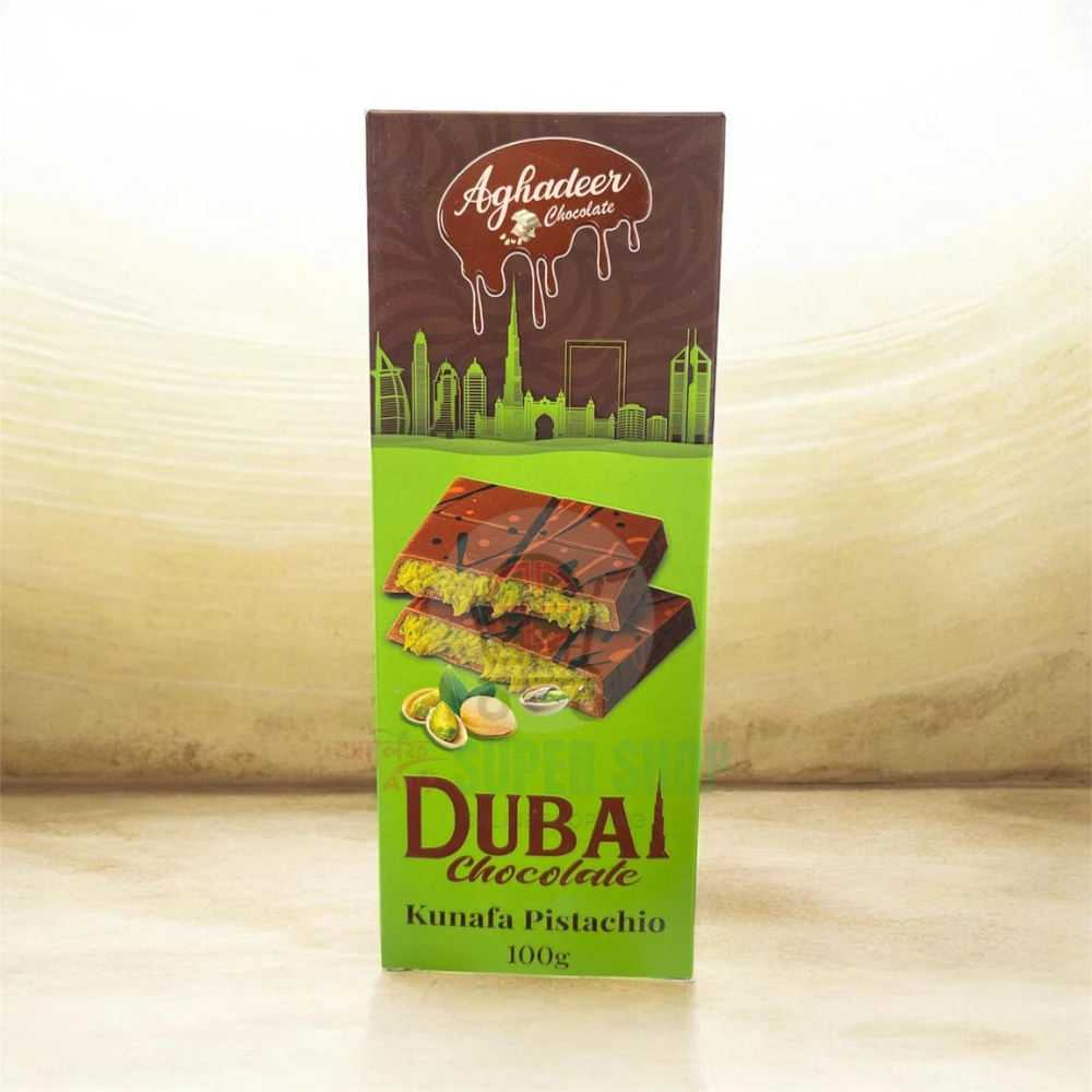 Dubai Chocolate Kunafa & Pistachio 100g