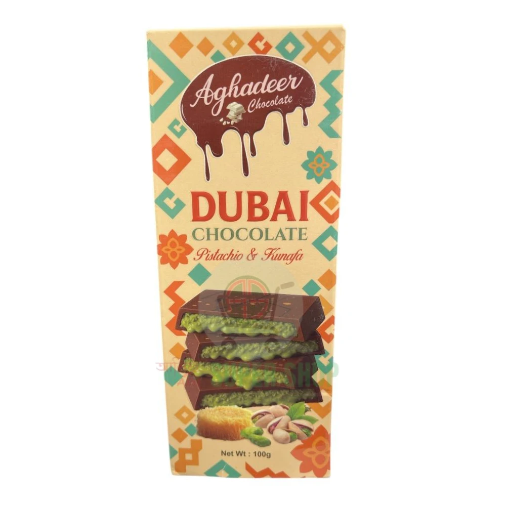 Dubai Chocolate Pistachio & Kunafa 100g