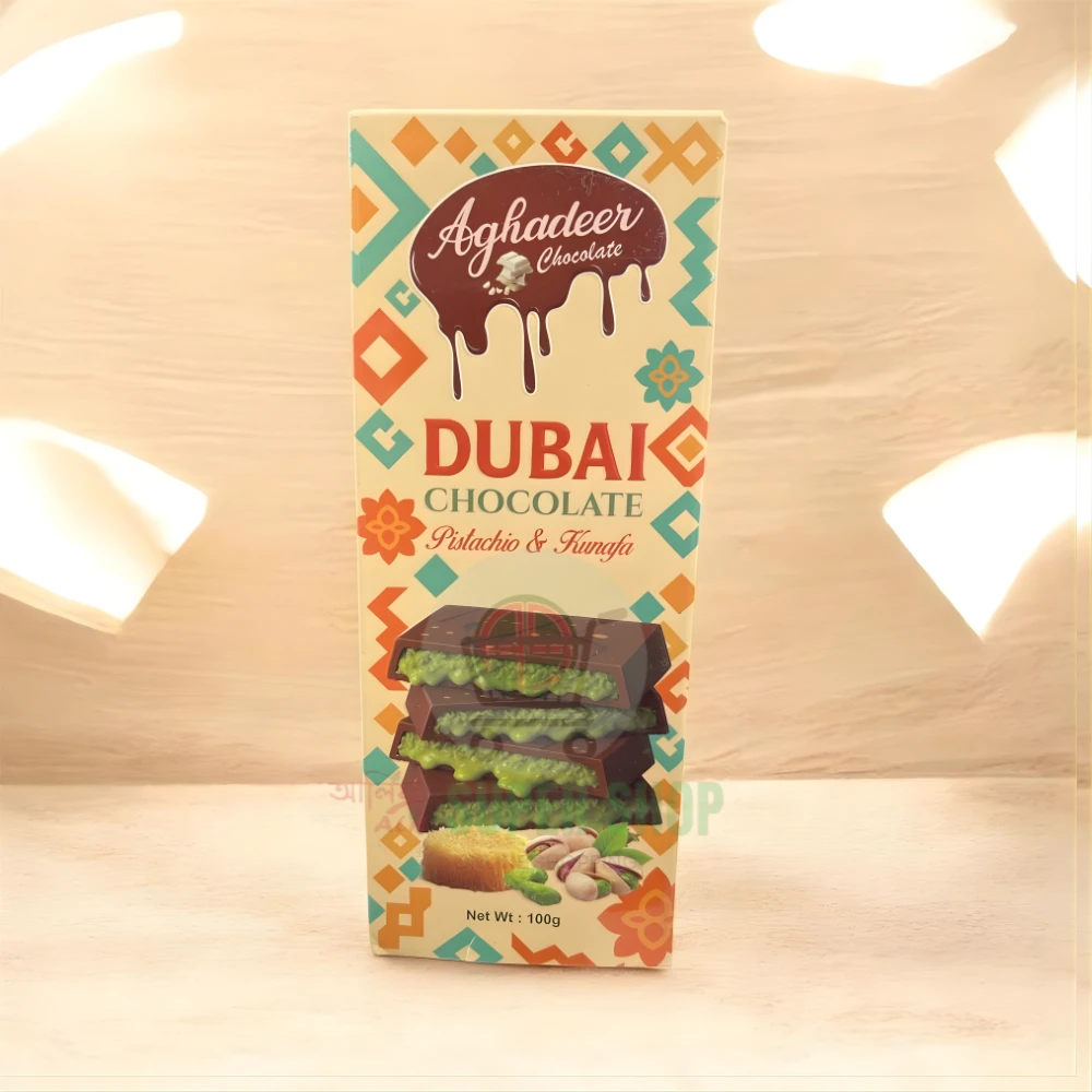 Dubai Chocolate Pistachio & Kunafa 100g