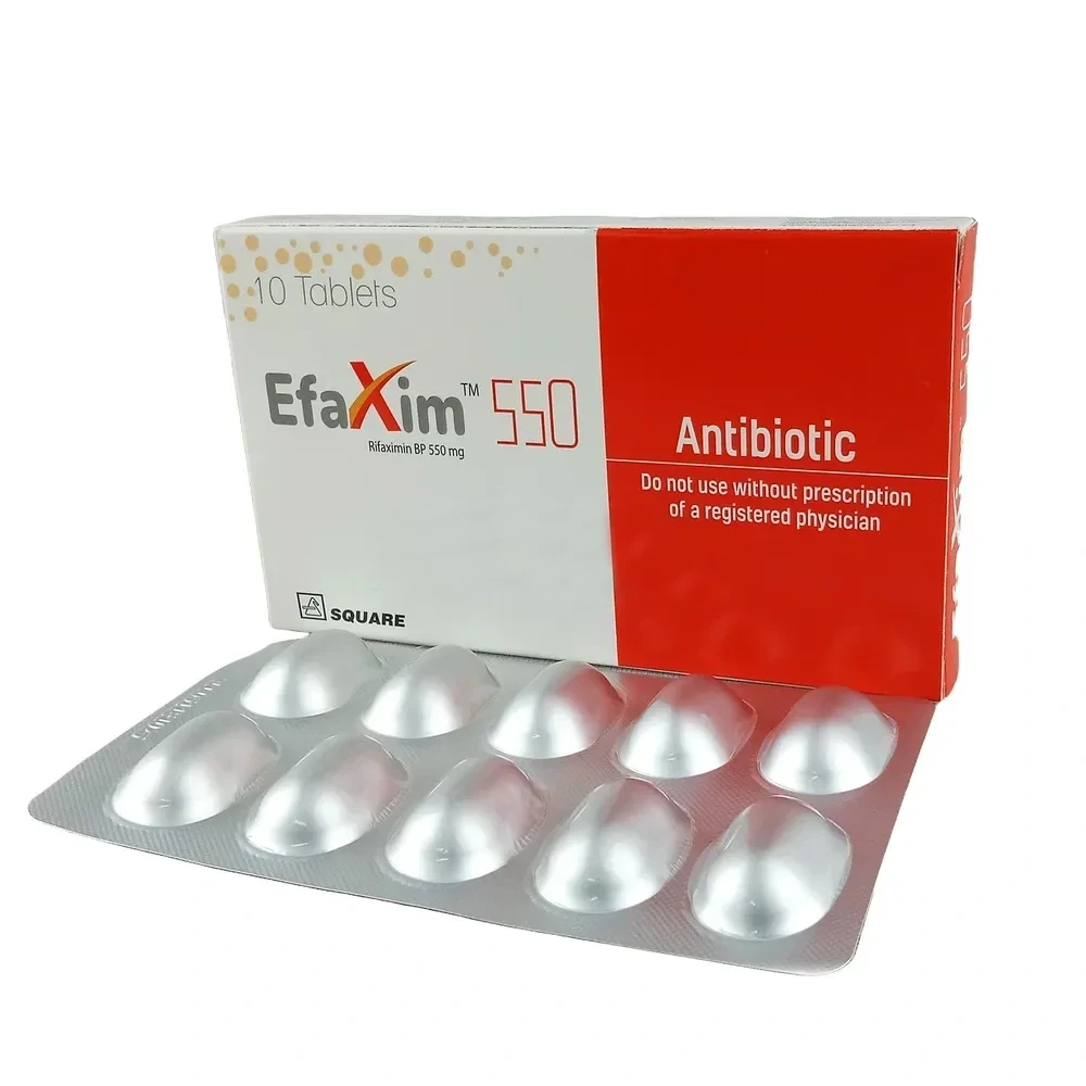 Efaxim 550 mg Tablet