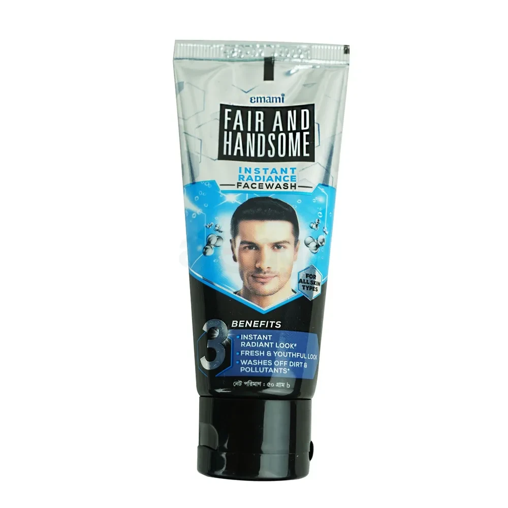 Emami Fair & Handsome Instant Radiance Face Wash 50g