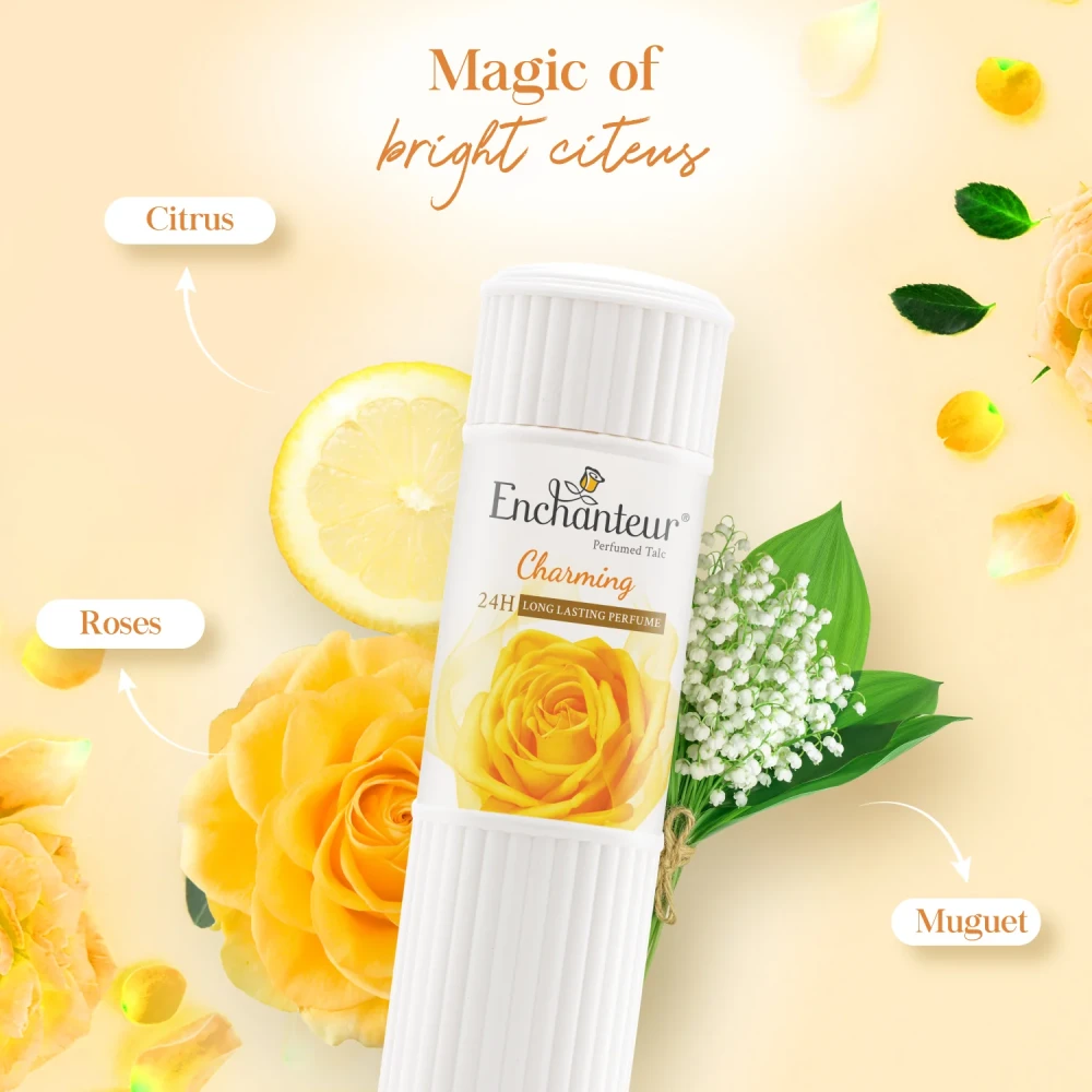 Enchanteur Charming Perfumed Talc 250gm