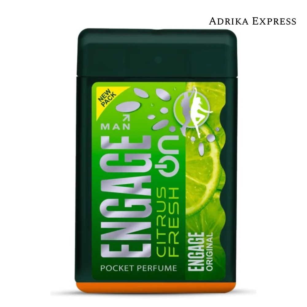 Engage Citrus Fresh Pocket Perfume 17ml