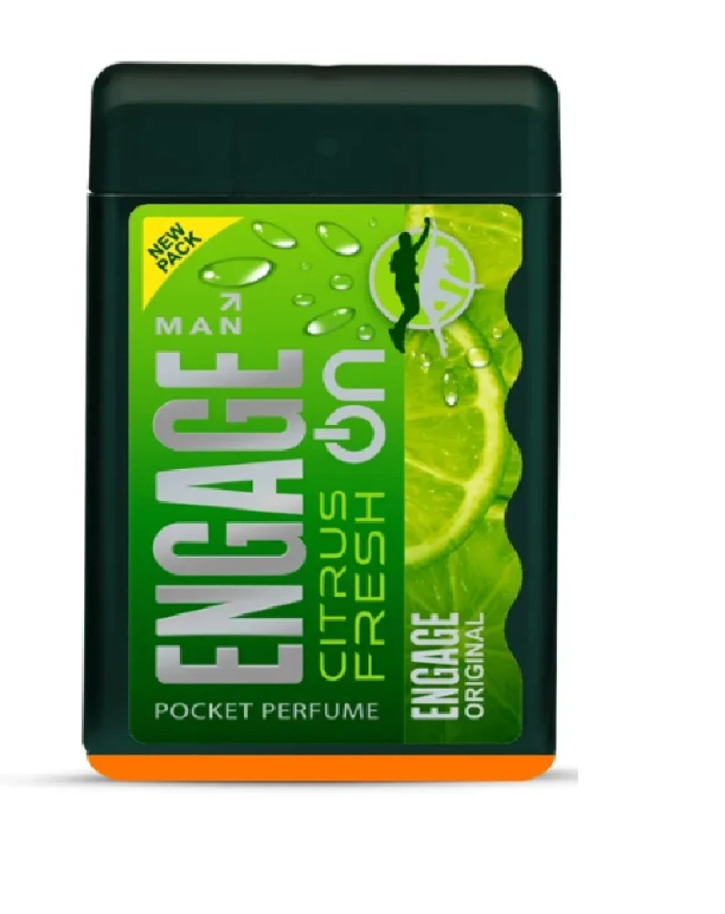 Engage Citrus Fresh Pocket Perfume 17ml