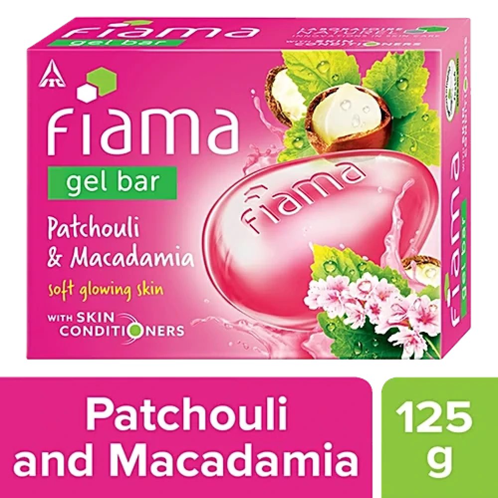Fiama Patchouli & Macadamia Gel Bar 125g