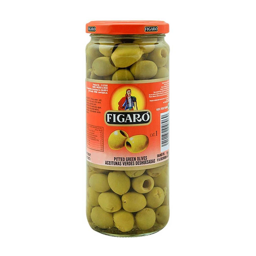 Figaro Plain Green Olives 340g