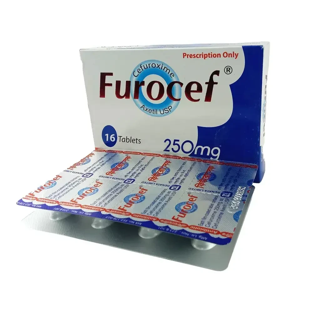 Furocef 250 mg Tablet