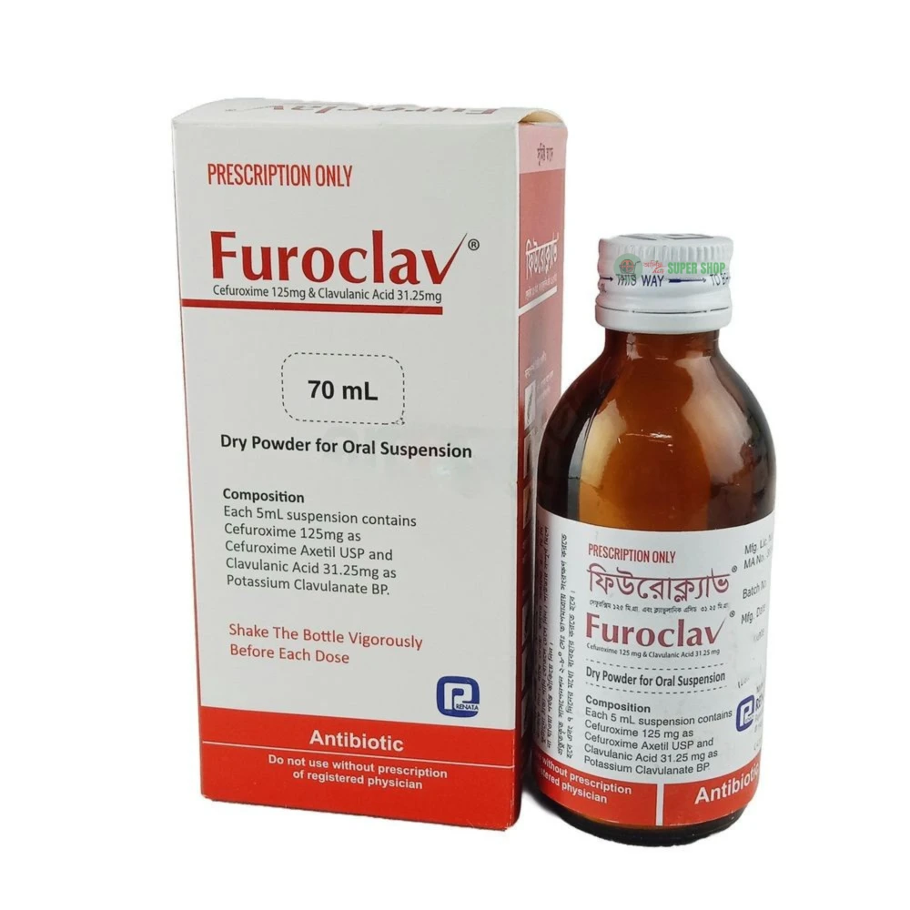 Furoclav Powder for Suspension 70ml