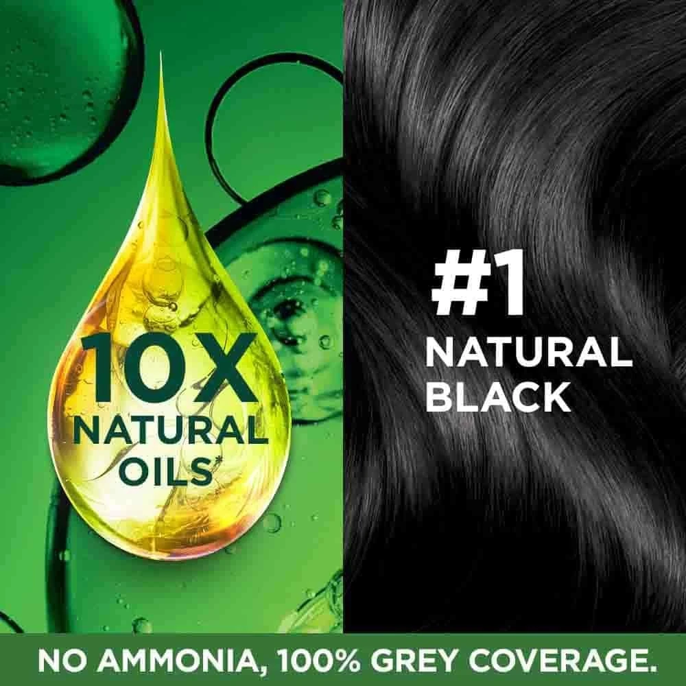 Garnier Color Naturals Shade 1 Natural Black Hair Color 70ml+60g