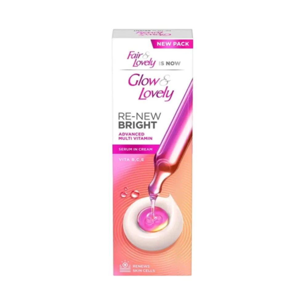 Glow & Lovely New Pack Bright Advanced Multi Vitamin Face Cream 100g