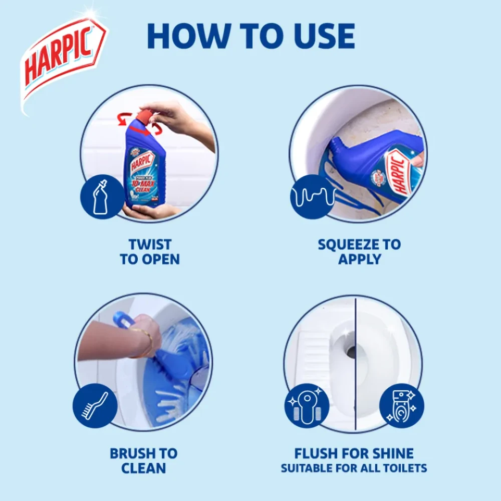 Harpic Toilet Cleaning Liquid Original 750ml