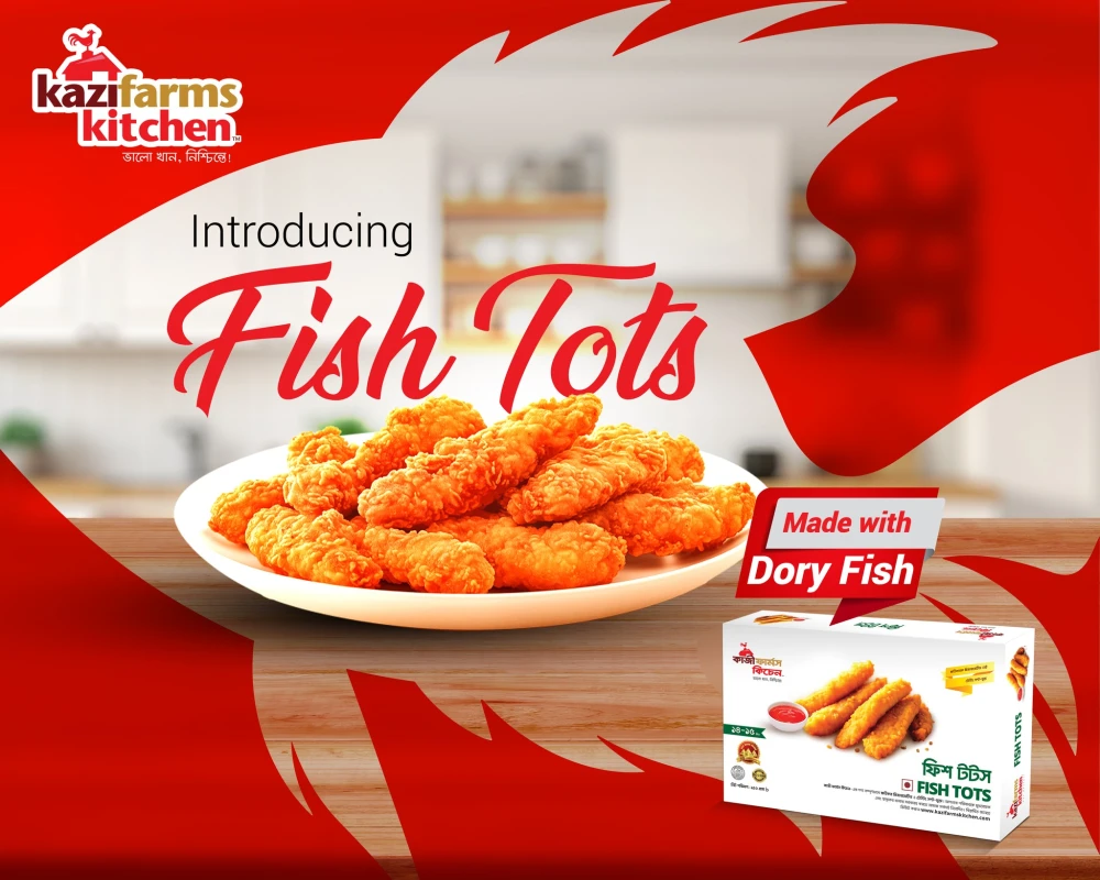 Kazifarms Kitchen Fish Tots 250gm