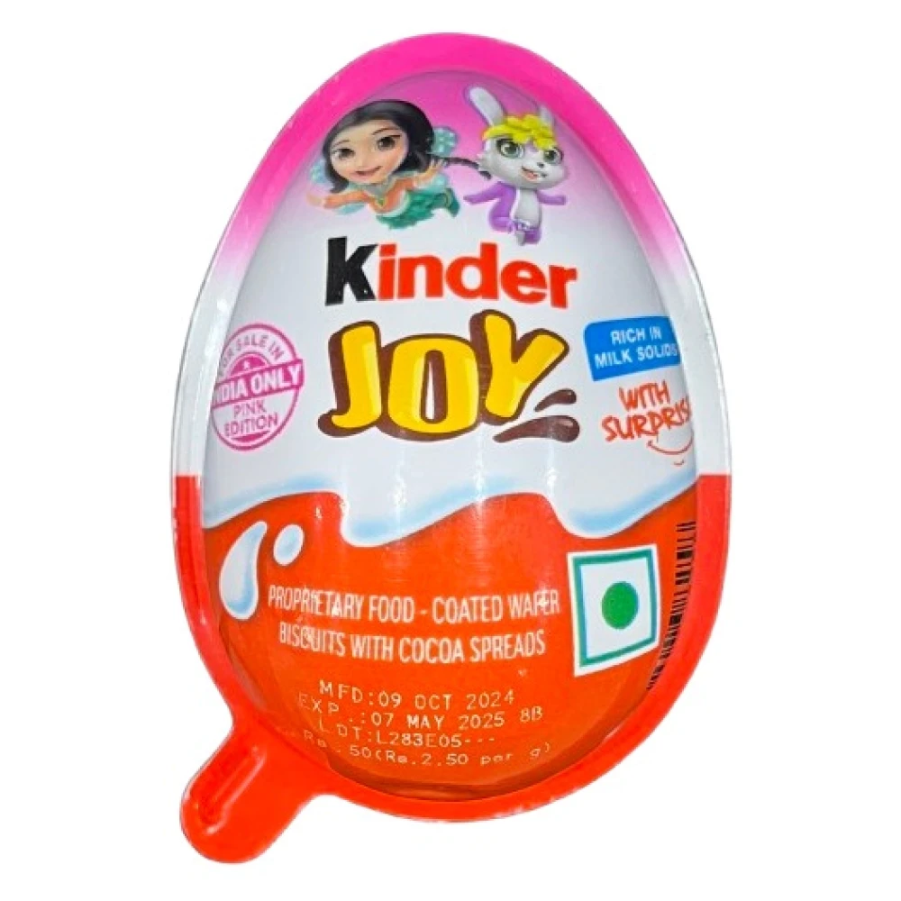 Kinder Joy Pink Edition With Surprise 20gm