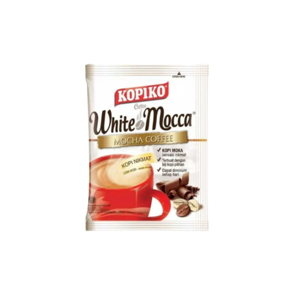Kopiko White Mocca Mocha Coffee 20g