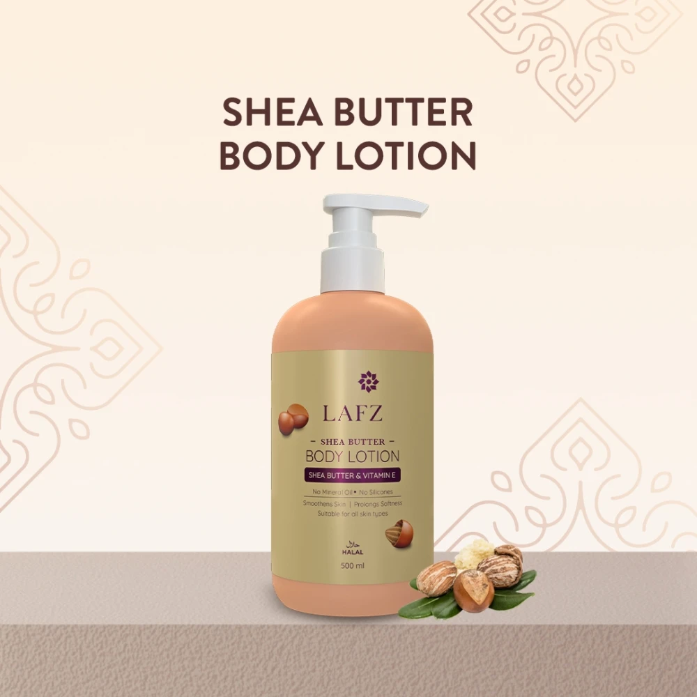 Lafz Shea Butter Body Lotion 500ml