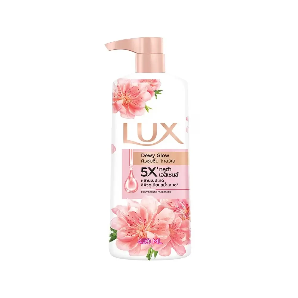 Lux Bright Dewy Sakura Fragrance Shower Gel 450ml