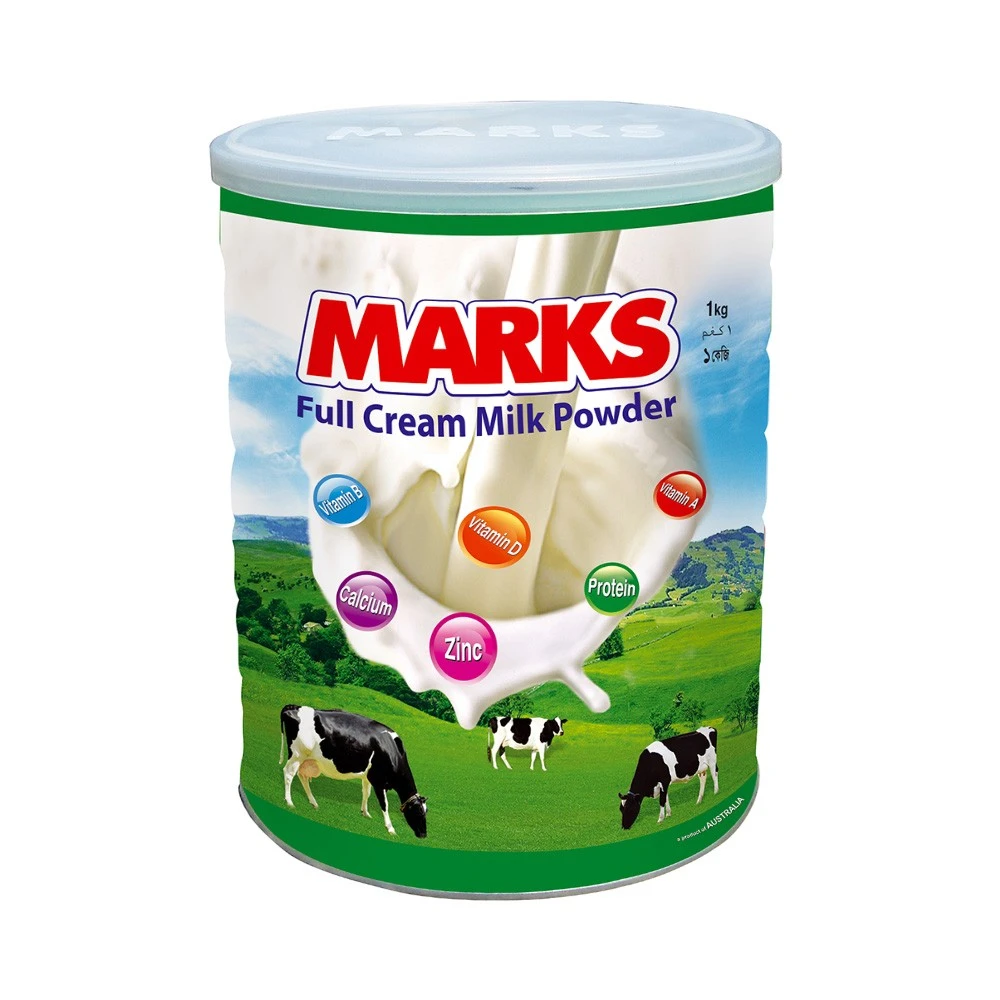 Marks Full Cream Milk Powdar Tin 1kg