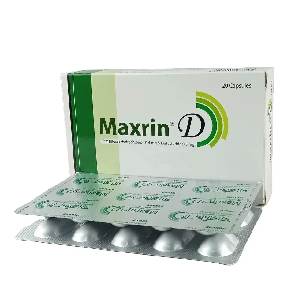 Maxrin D 0.4 mg+0.5 mg Capsule