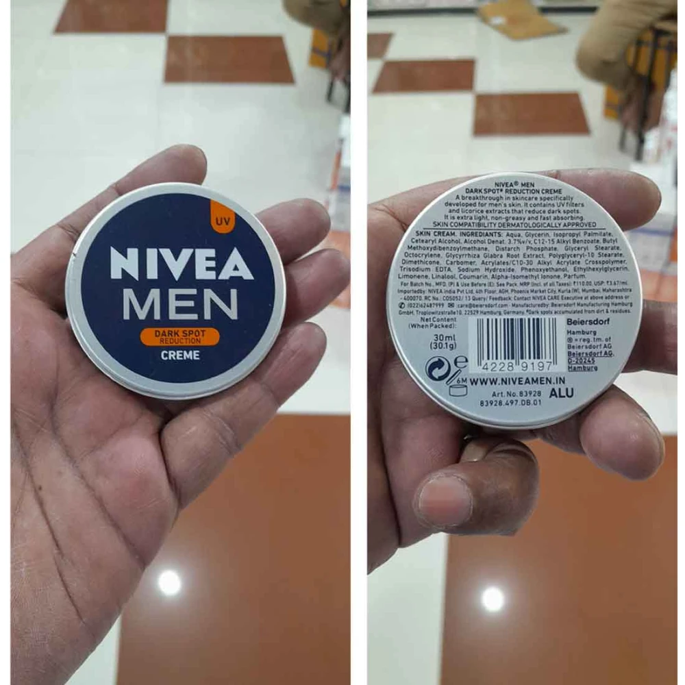 Nivea MEN Dark Spot Reduction Creme 30ml
