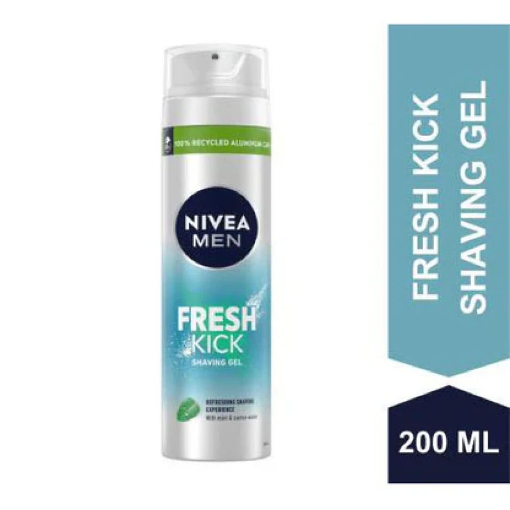 Nivea Fresh Kick Shaving Foam 200ml