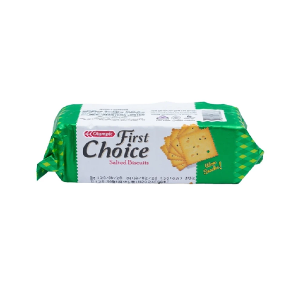 Olympic First Choice Salted Biscuits 80g