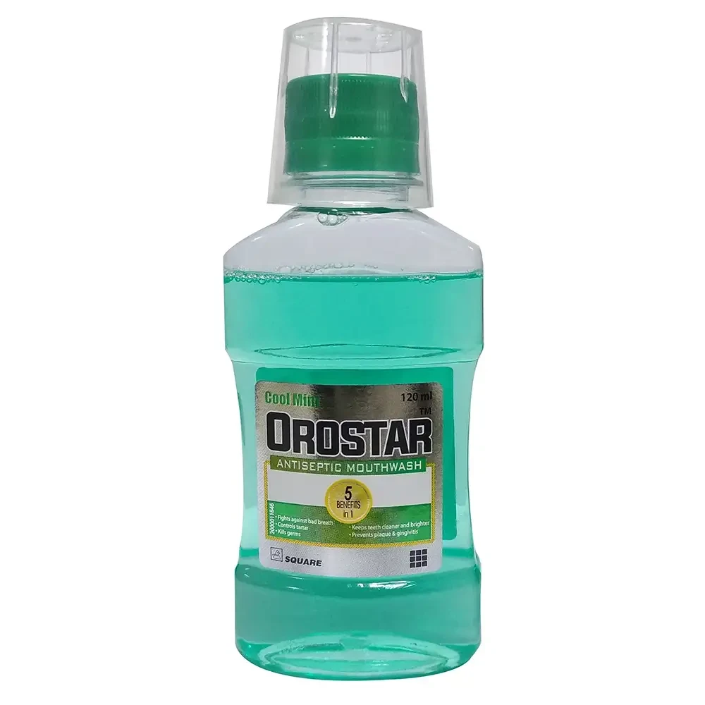Orostar Cool Mint Mouthwash 120ml
