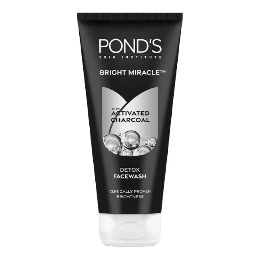 Pond’s Bright Miracle Detox Facewash With Activated Charcoal 100g