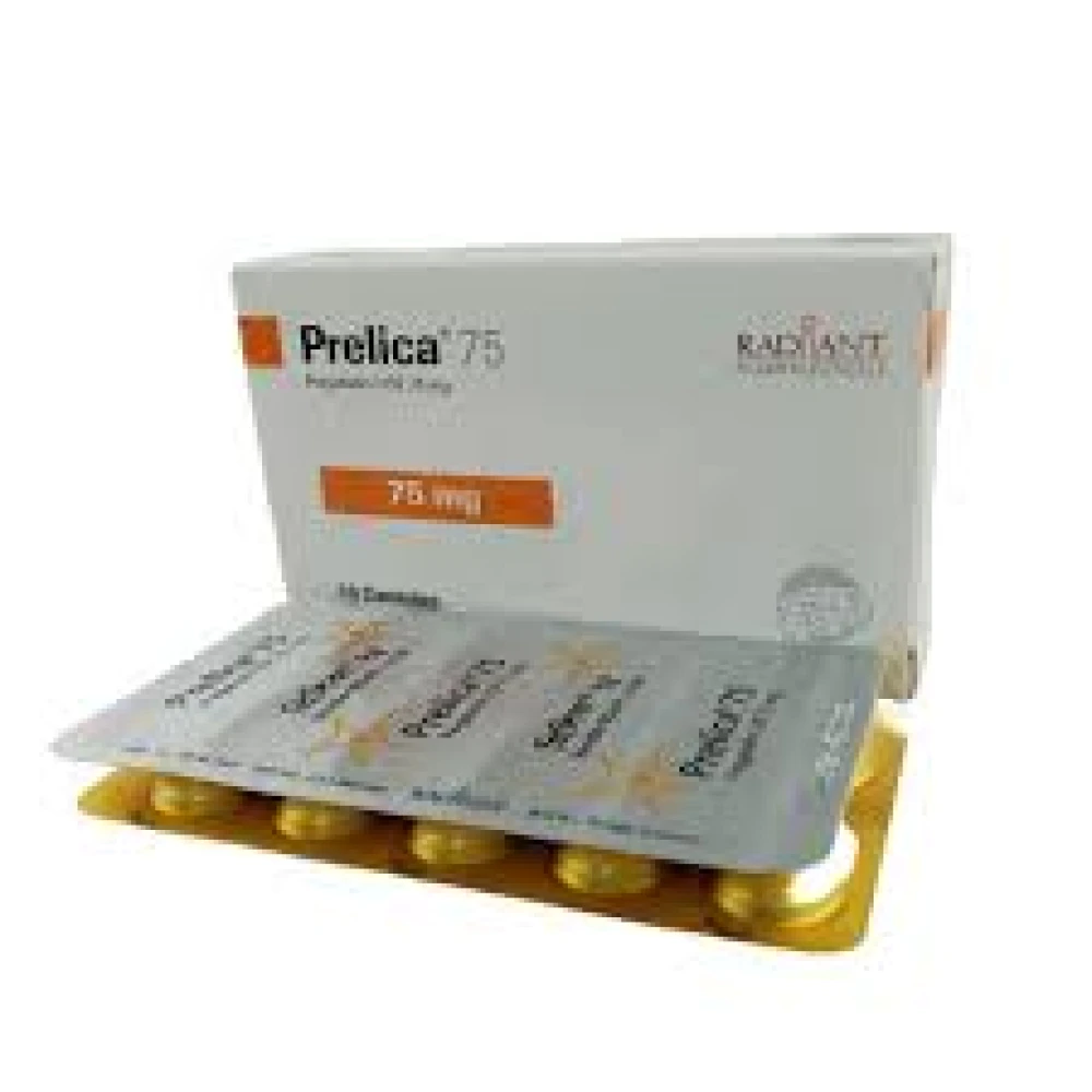 PRELICA 75MG CAP