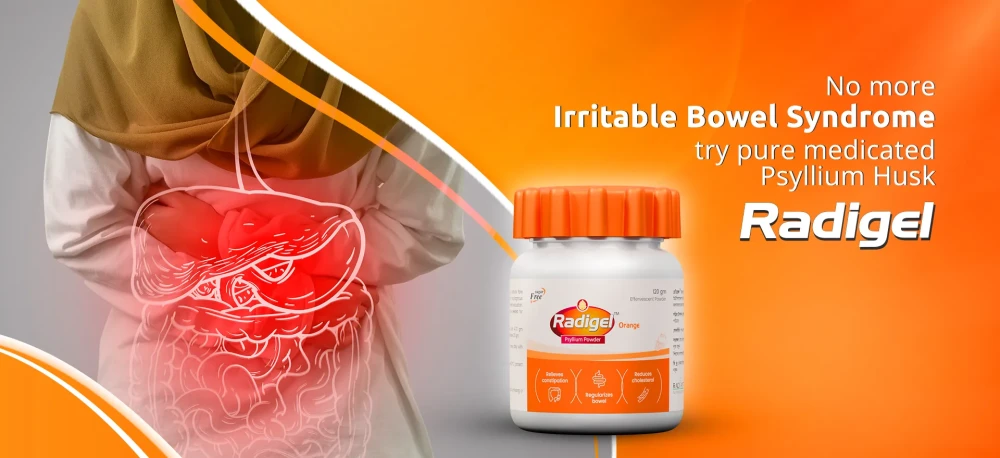 Radigel Orange Psyllium powder 120g