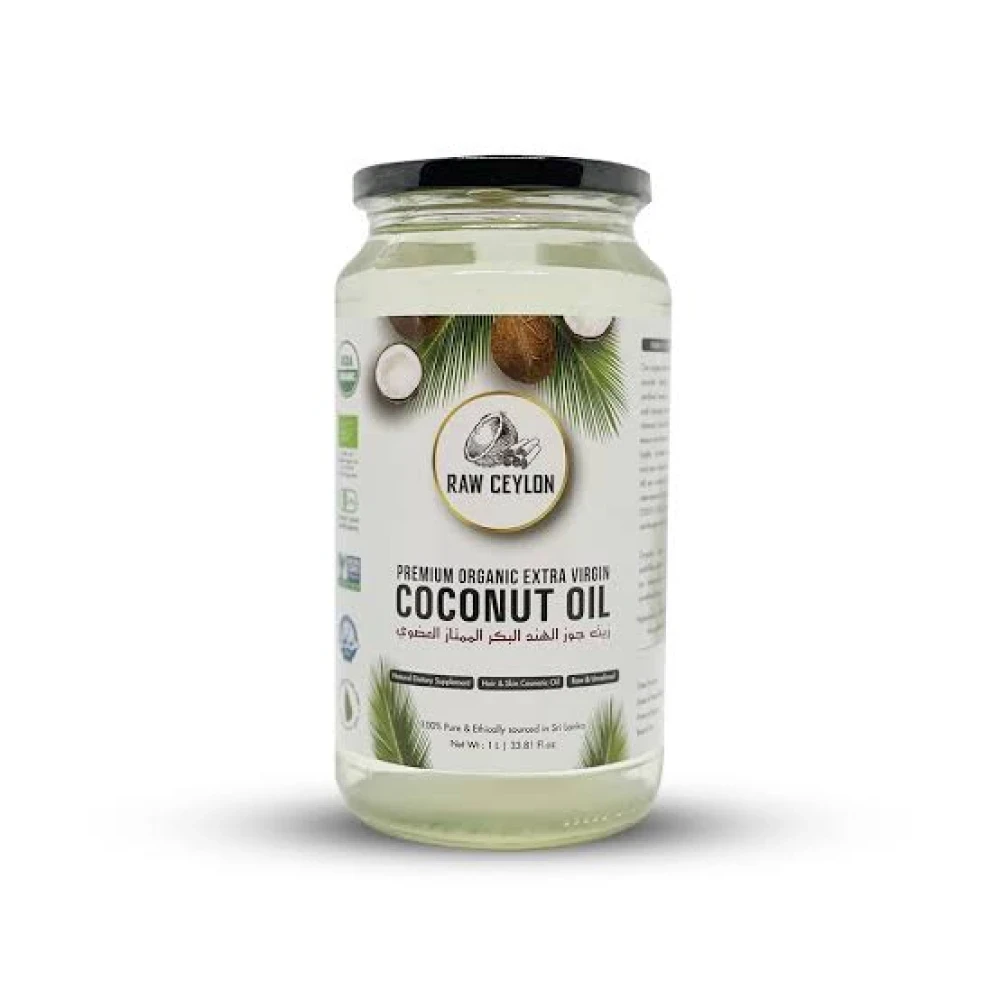 Raw Ceylon Extra Virgin Coconut Oil-1000ml