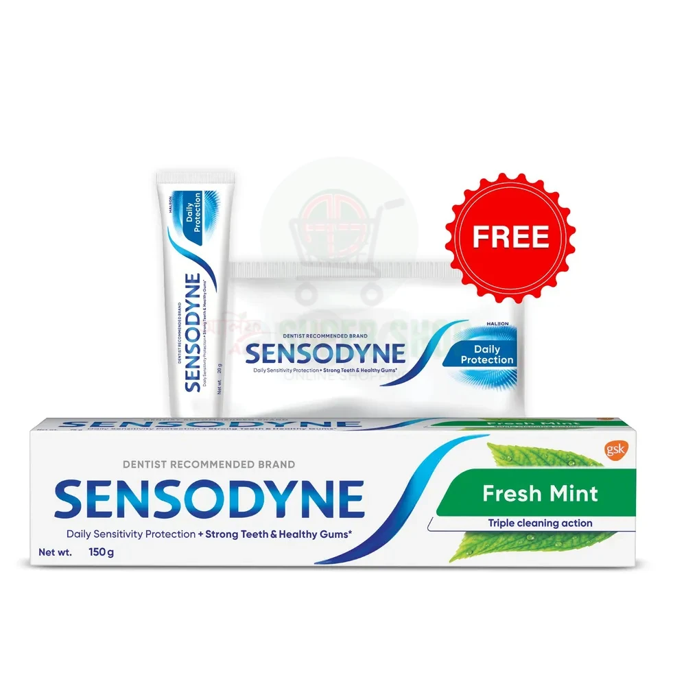 Sensodyne Fresh Mint Fluoride Toothpaste 150gm