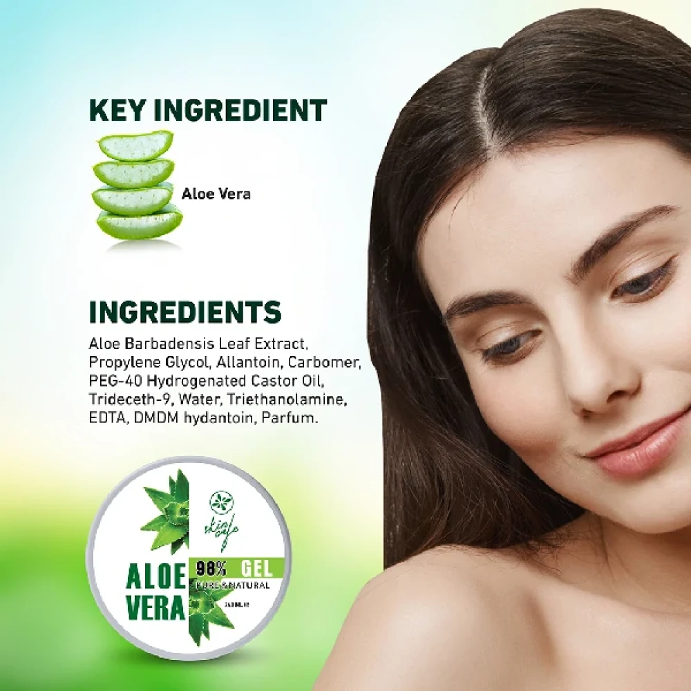 Skin Cafe Pure & Natural Aloe Vera gel 98% 240ml