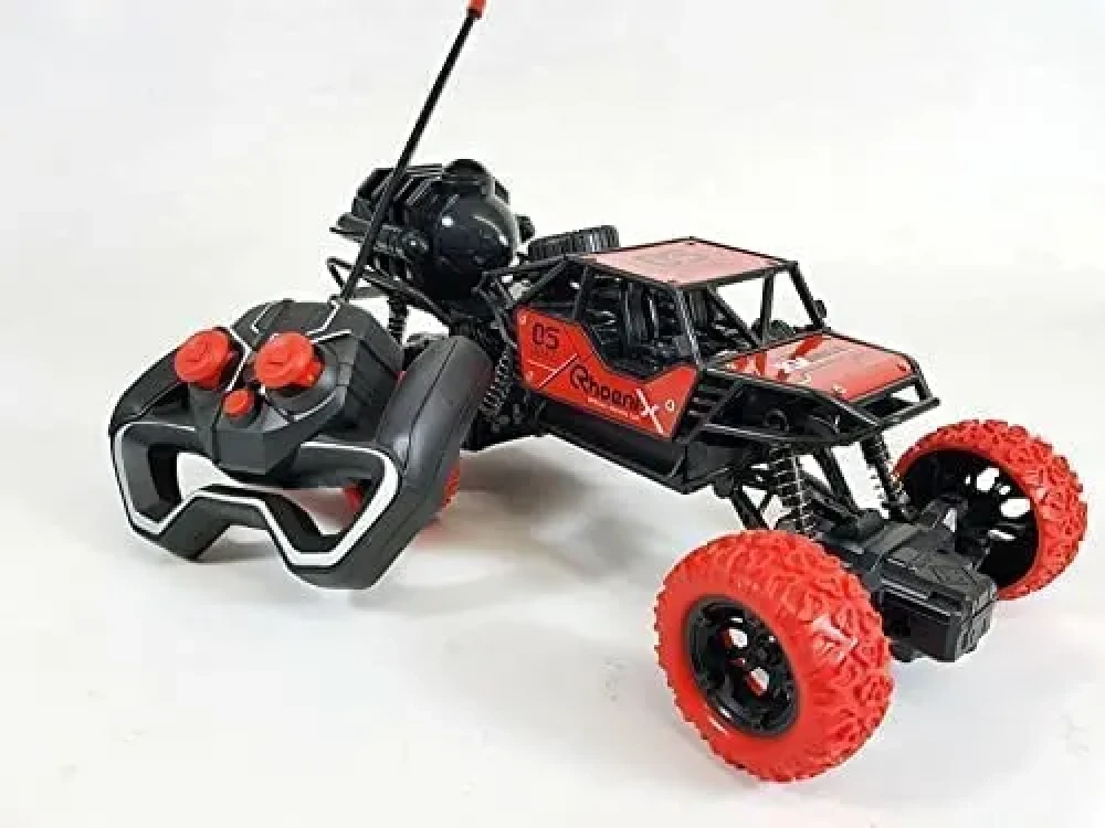 Smoke Climbing Off Road Car