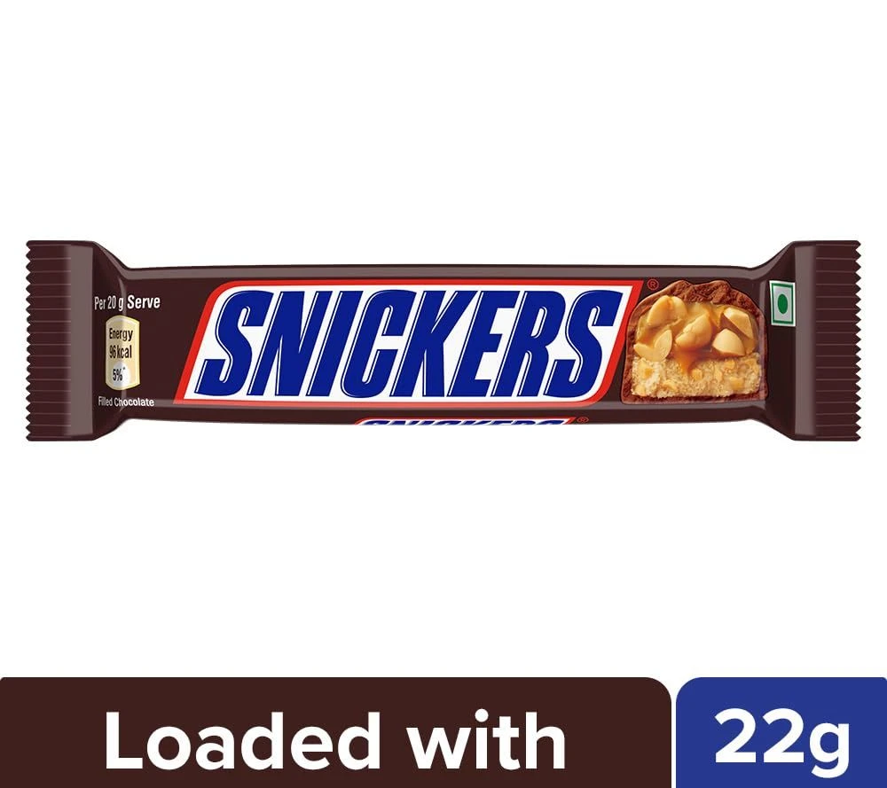 Snickers Chocolate Bar 22g